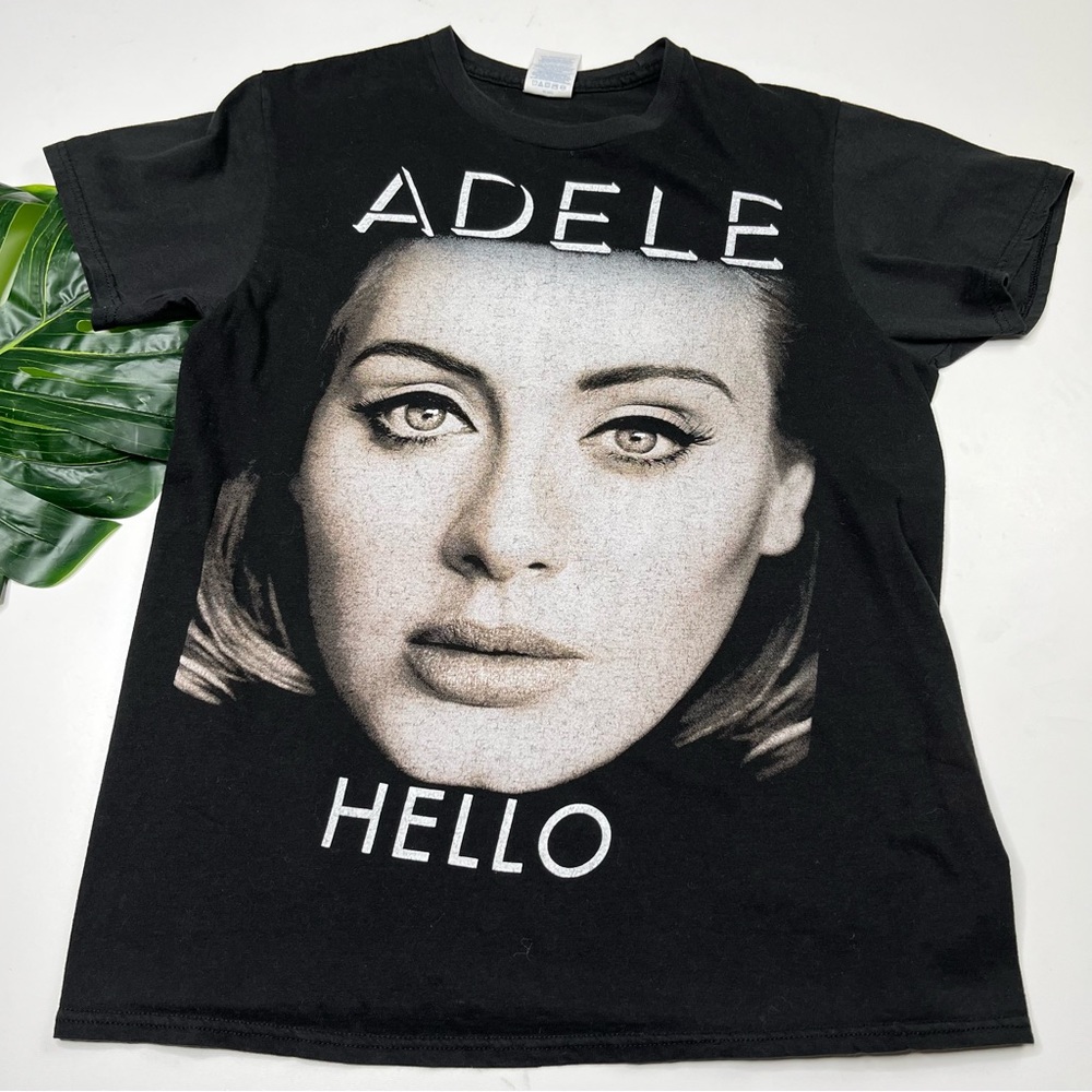 ADELE 2016 HELLO TOUR CONCERT GRAPHIC TEE X